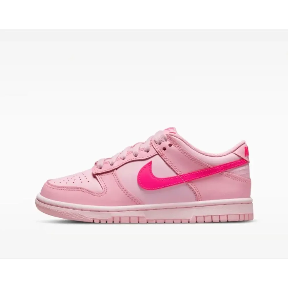 NIKE DUNK LOW - pink - size 5.5 TRIPLE PINK BARBIE